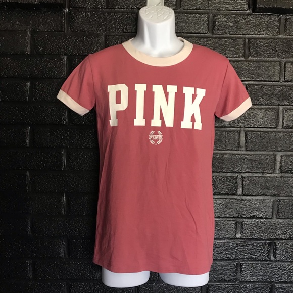 PINK Victoria's Secret Tops - Victoria Secrets pink T-shirt size extra small